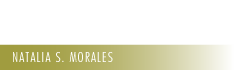 NATALIA S. MORALES